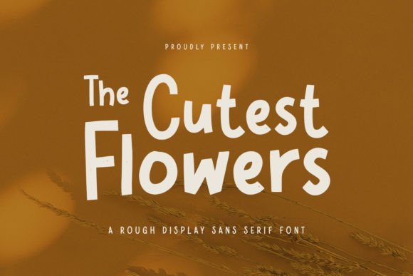 Cutest Flowers: A Font That Brings Your Craft to Life