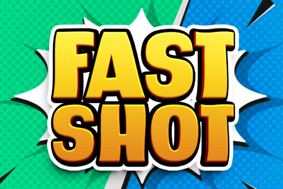 Fast Shot: A Bold Display Font for Strong Visual Impact