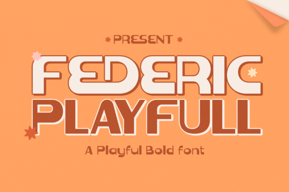 Federic Playfull Font for Creative Craft Projects