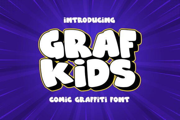 Grafkids: A Playful Font for Creative Product Design