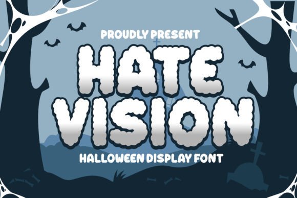 Hate Vision Font for Whimsical Handmade Creations