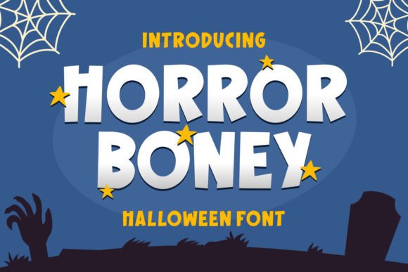 Horror Boney Font for Chilling Editorial Designs