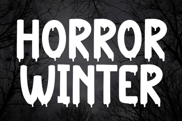 Horror Winter: The Spooky Font That Elevates Your Brand