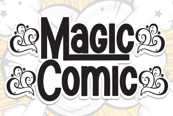 Magic Comic: A Bold Display Font for Memorable Branding