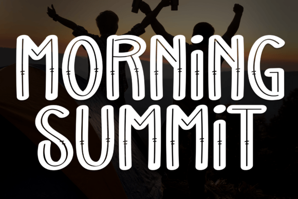 Morning Summit: A Font That Adds Personality to Your Brand