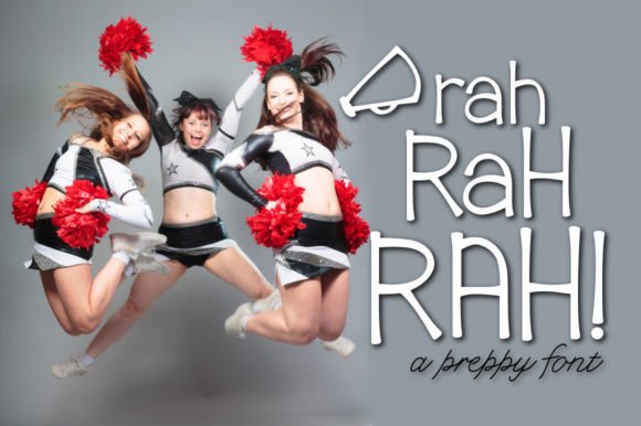 Rah Rah Rah Font for Handmade Creations