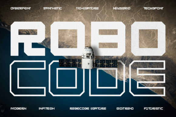Robocode: A Bold Display Font for Modern Digital Branding