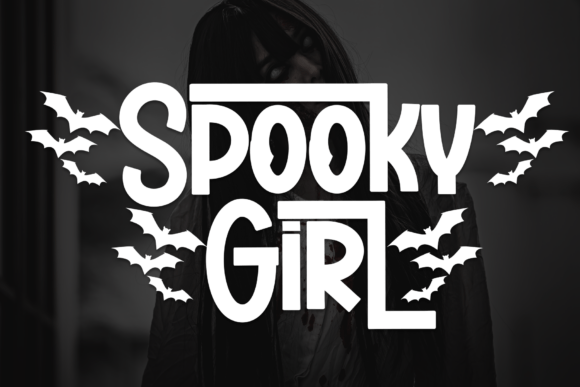Spooky Girl: A Bold Display Font for Editorial Design and Branding