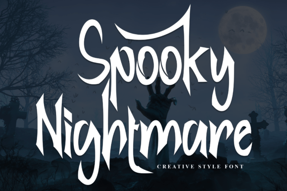Spooky Nightmare: The Font That Adds Eerie Charm to Your Campaigns