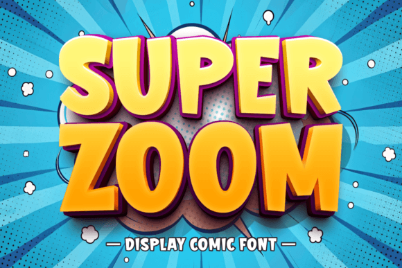 Super Zoom: A Font for Bold Editorial Statements