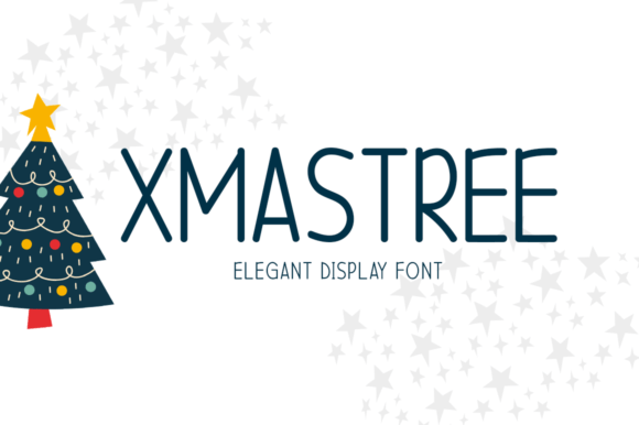 Xmastree: A Warm Display Font for Polished Branding